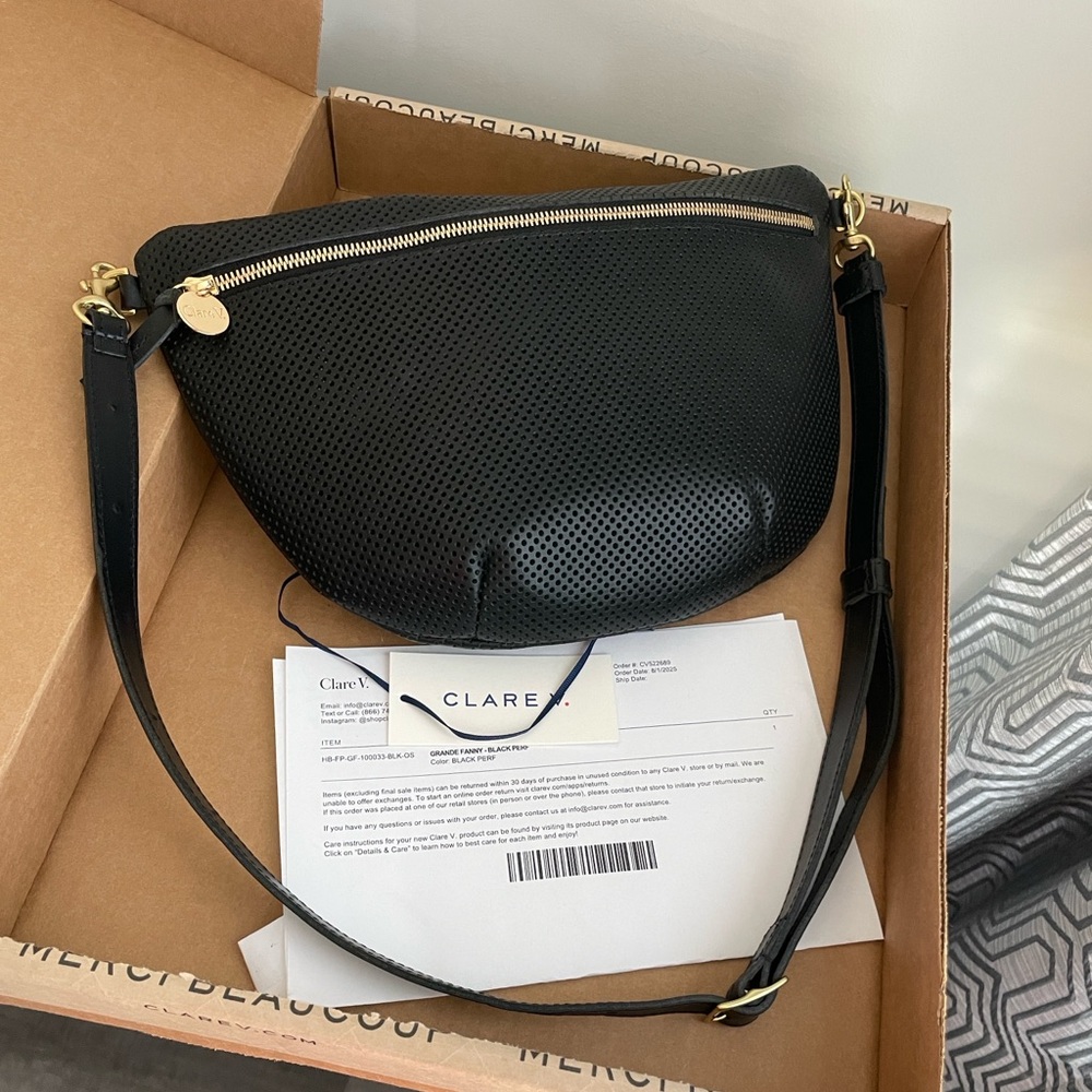 NWT Clare V. Grande Fanny